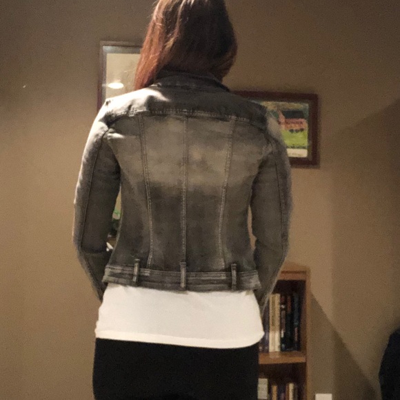 Gray Denim Jacket - Picture 3 of 3